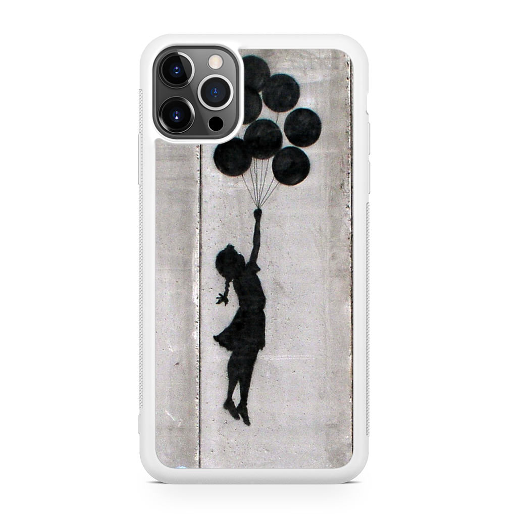 Banksy Girl With Balloons iPhone 12 Pro Case