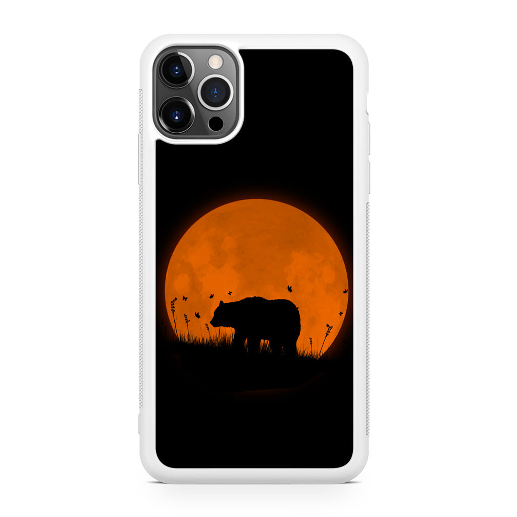 Bear Silhouette iPhone 12 Pro Case