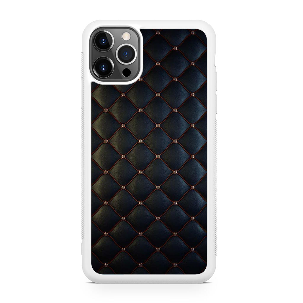 Black Royal Pattern iPhone 12 Pro Case