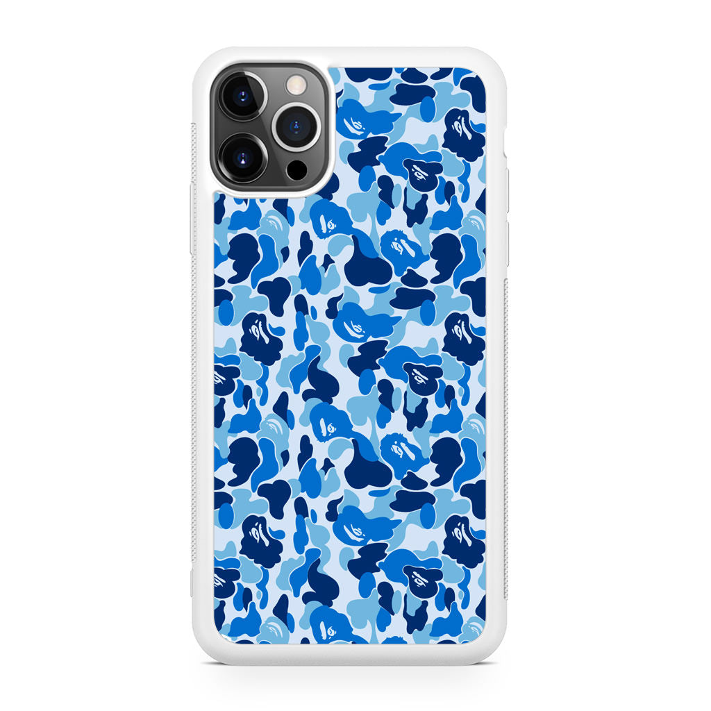 Blue Camo iPhone 12 Pro Max Case