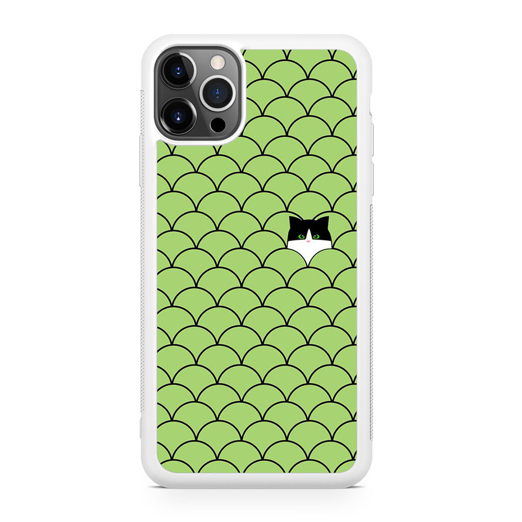 Cat Circles iPhone 12 Pro Case