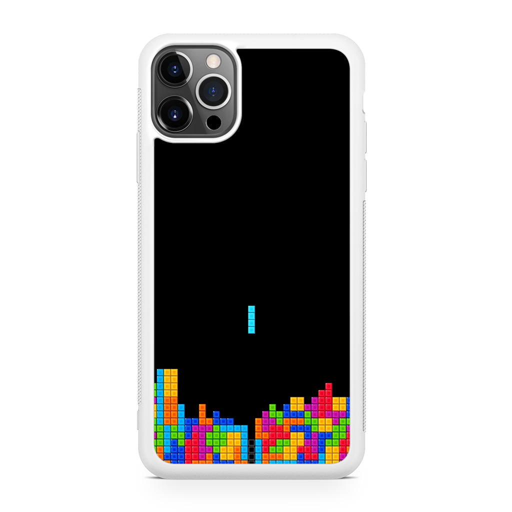 Classic Video Game Tetris iPhone 12 Pro Case