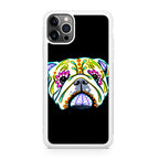 Colorful Bulldog Art iPhone 12 Pro Max Case