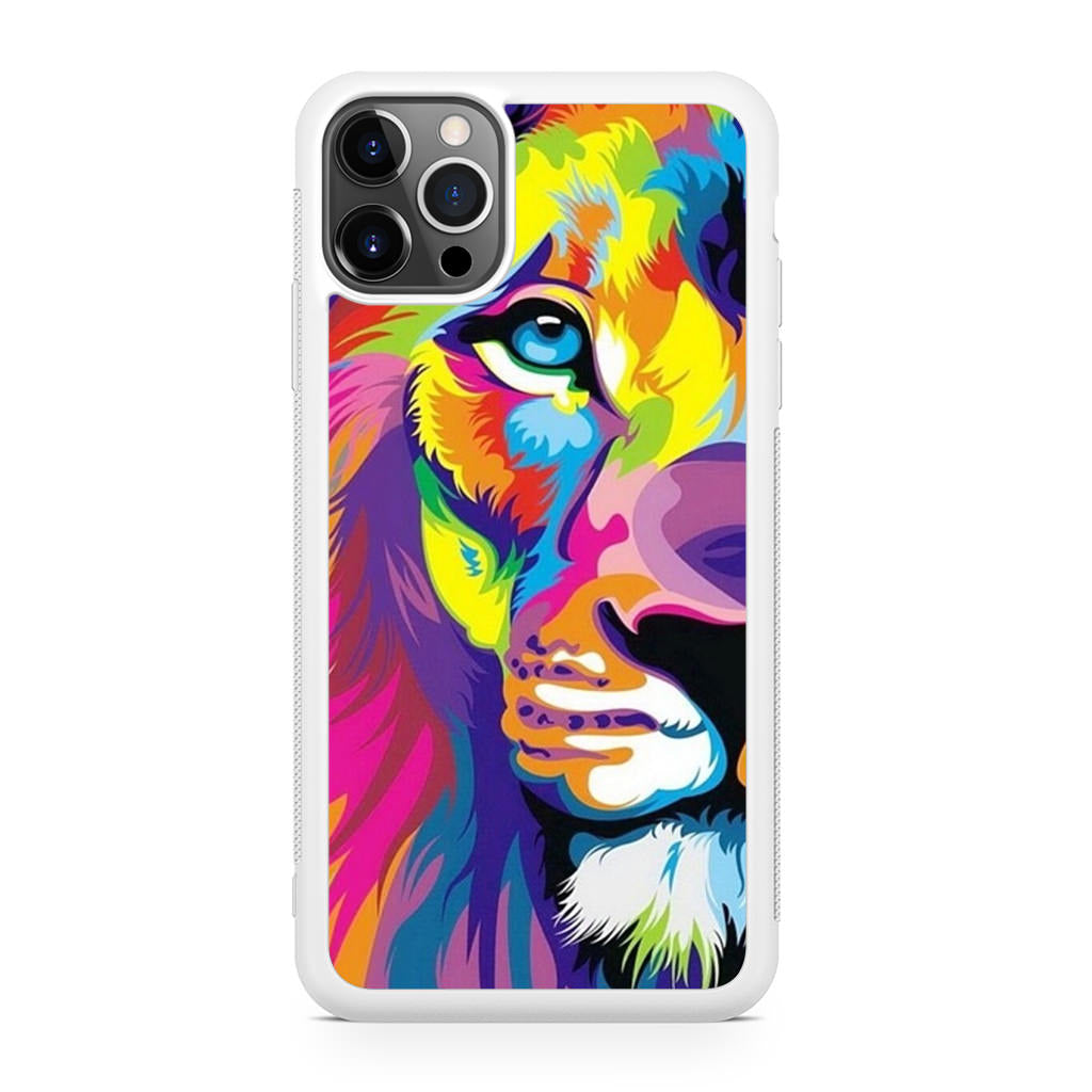 Colorful Lion iPhone 12 Pro Max Case