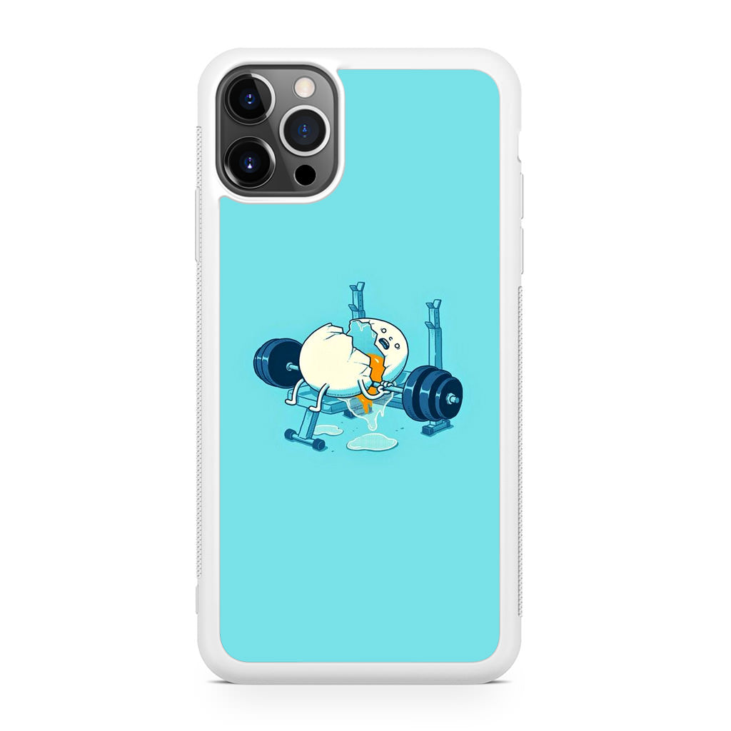 Egg Accident Workout iPhone 12 Pro Case