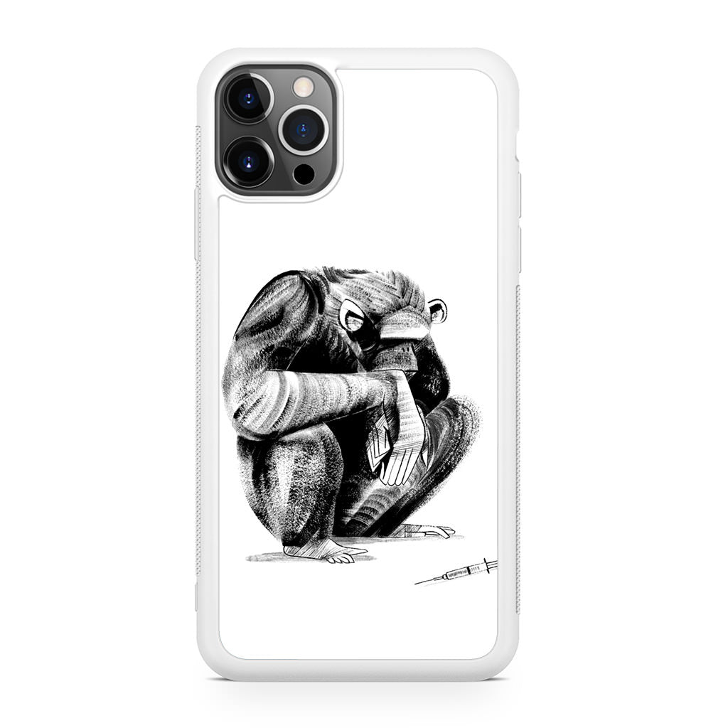 Guinea Chimp iPhone 12 Pro Case