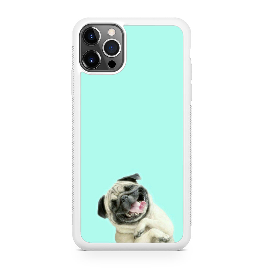 Laughing Pug iPhone 12 Pro Case