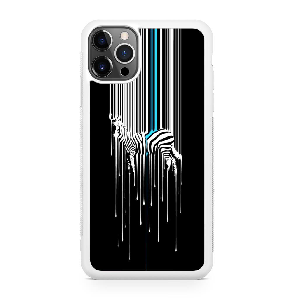 Painting Zebra iPhone 12 Pro Case