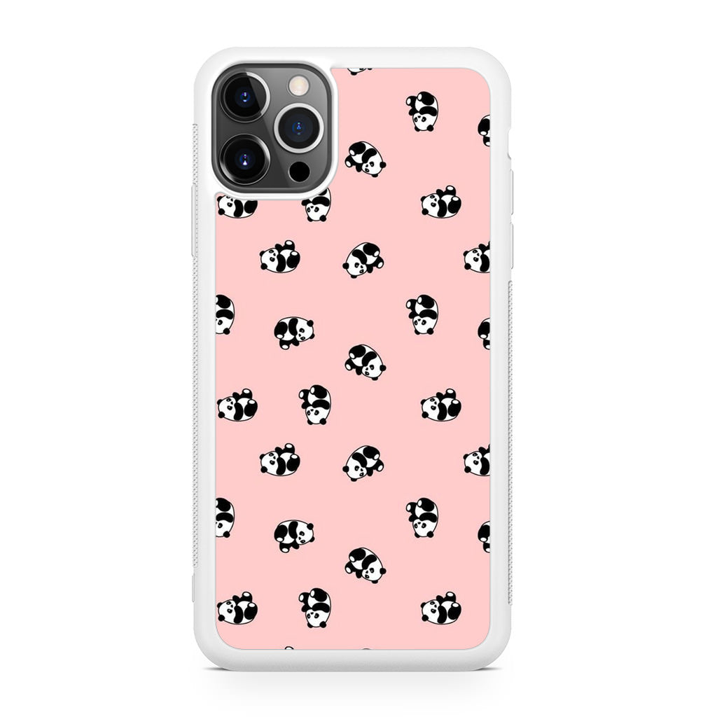 Pandas Pattern iPhone 12 Pro Case