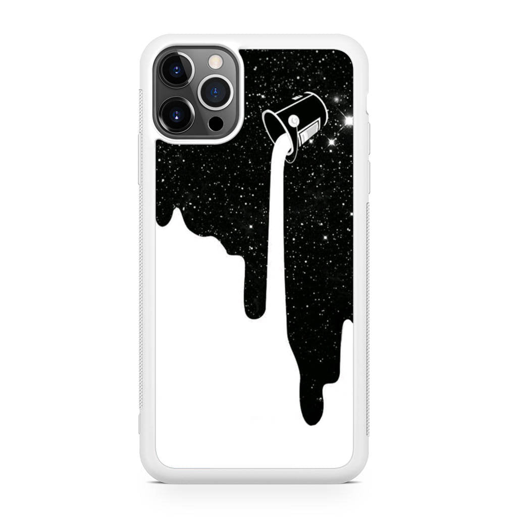 Pouring Milk Into Galaxy iPhone 12 Pro Case