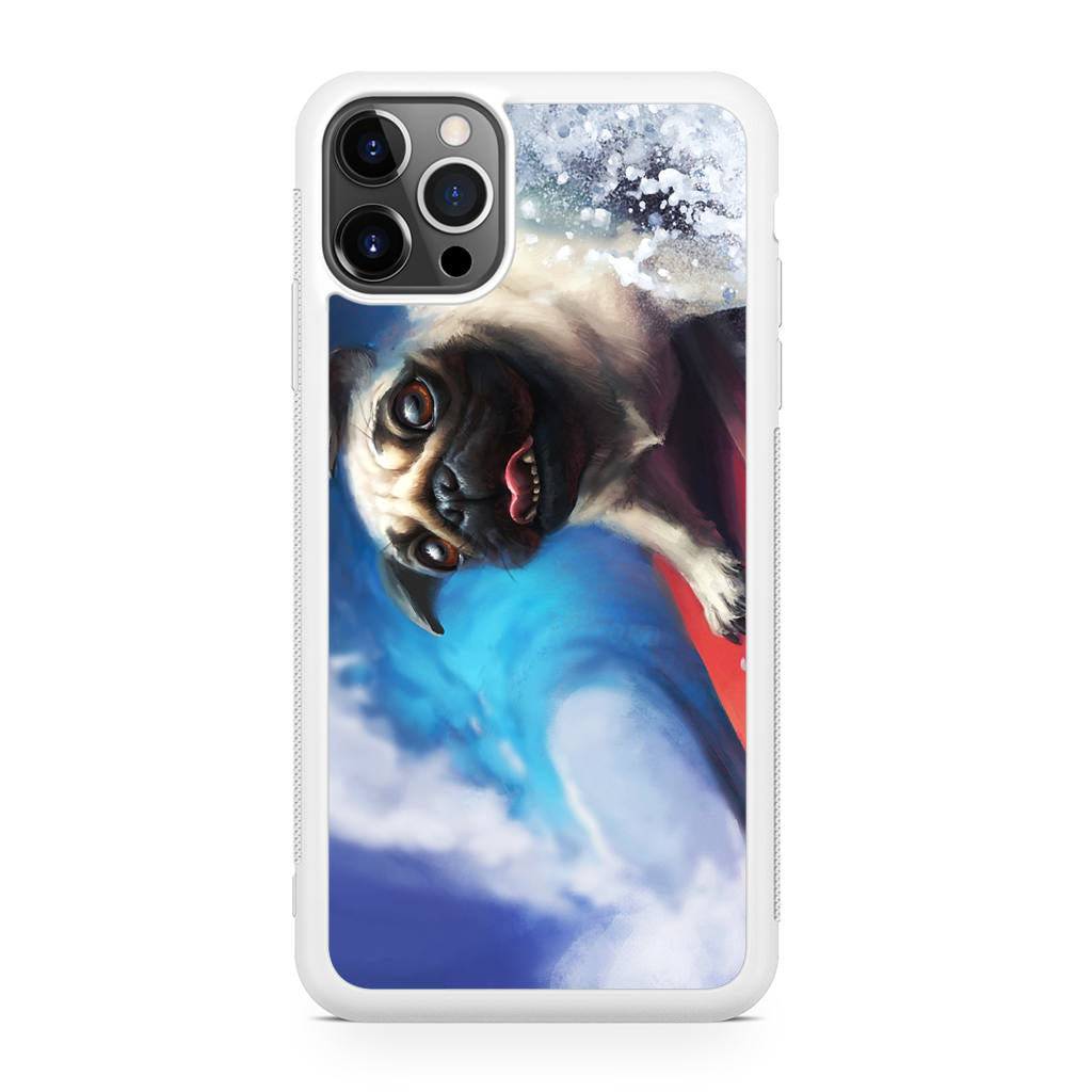 Pug Surfers iPhone 12 Pro Max Case