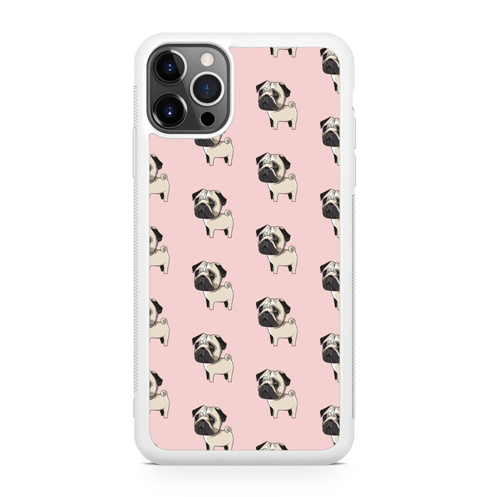 Pugs Pattern iPhone 12 Pro Max Case