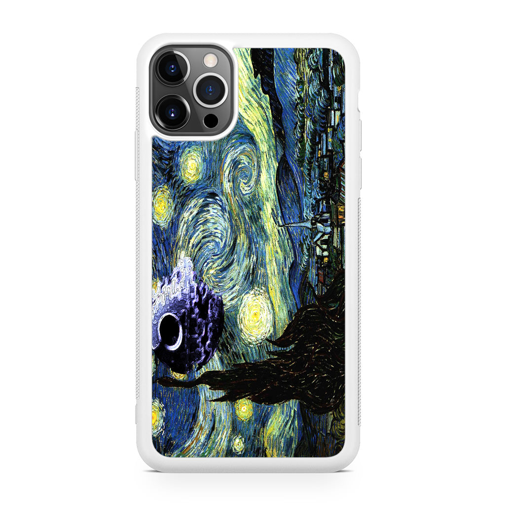 Skellington on a Starry Night iPhone 12 Pro Max Case