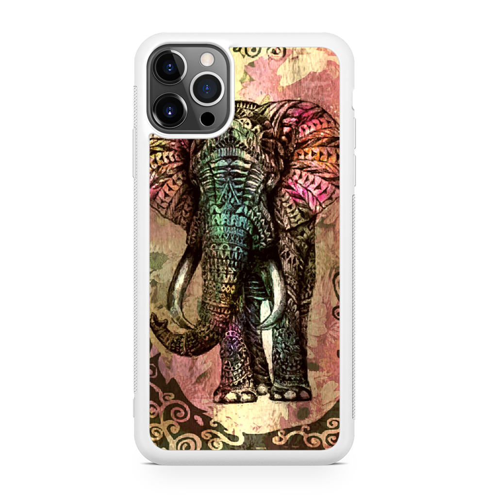 Tribal Elephant iPhone 12 Pro Case