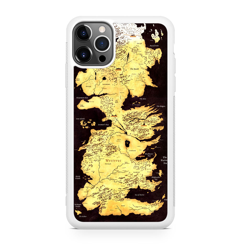 Westeros Map iPhone 12 Pro Case