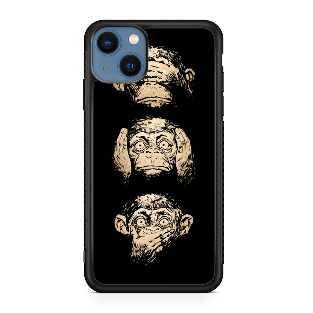 3 Wise Monkey iPhone 13 / 13 mini Case