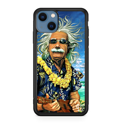 Albert Enstein On Vacation iPhone 13 / 13 mini Case