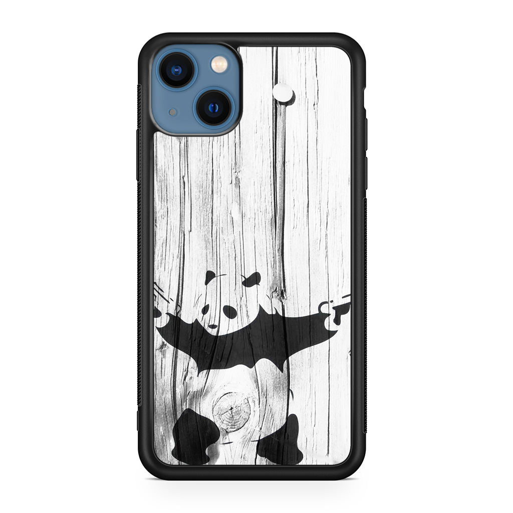 Banksy Graffiti Panda iPhone 13 / 13 mini Case