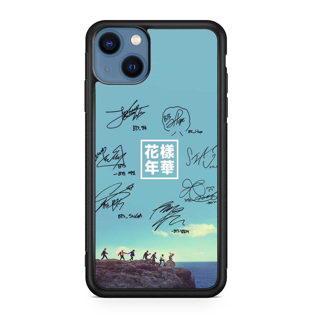 BTS Signature iPhone 13 / 13 mini Case