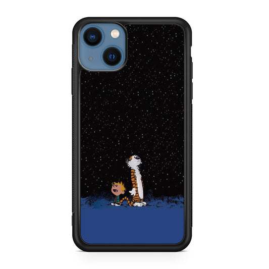 Calvin and Hobbes Space iPhone 13 / 13 mini Case