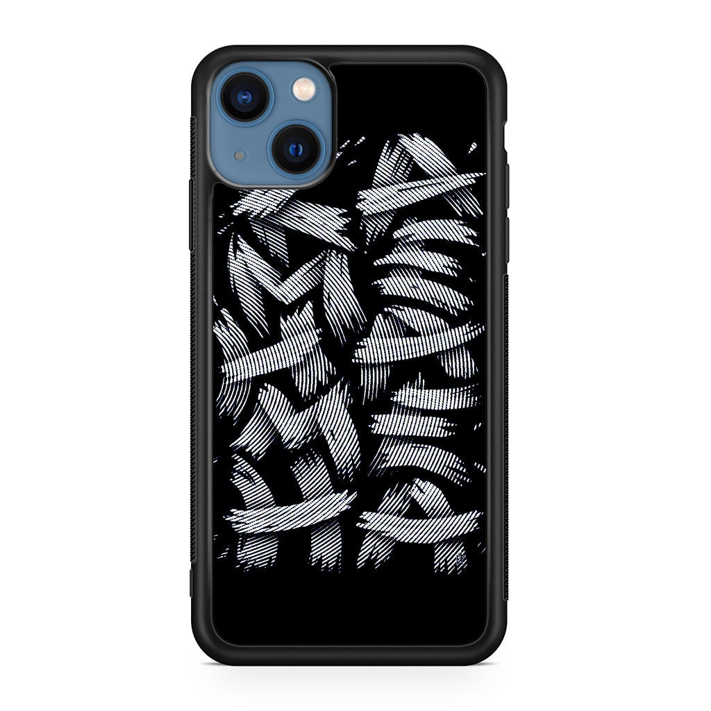 Dragon Ball Kamehameha Font Art iPhone 13 / 13 mini Case