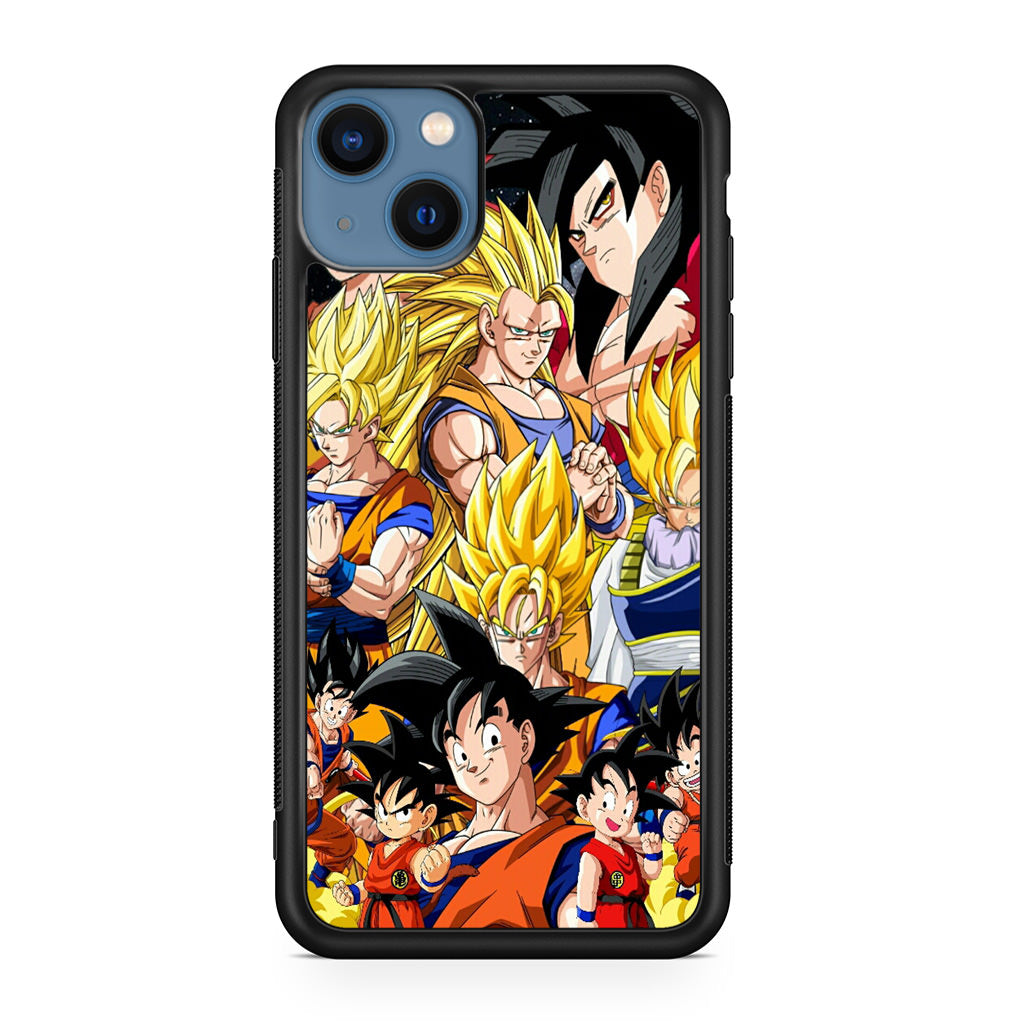 Dragon Ball Z Son Goku Transformation iPhone 13 / 13 mini Case