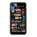 Friends TV Show Quotes Poster iPhone 13 / 13 mini Case