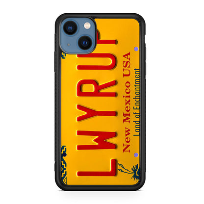 LWYRUP License Plate iPhone 13 / 13 mini Case