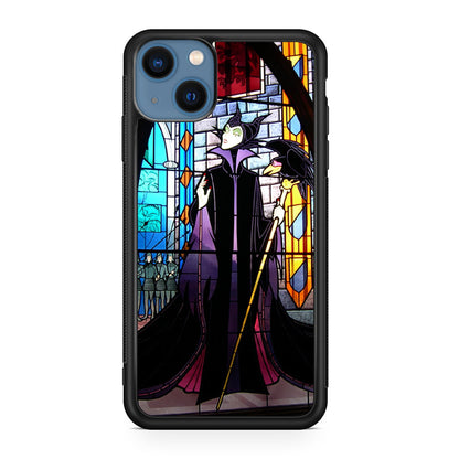 Maleficent Sleeping Beauty Glass Art iPhone 13 / 13 mini Case