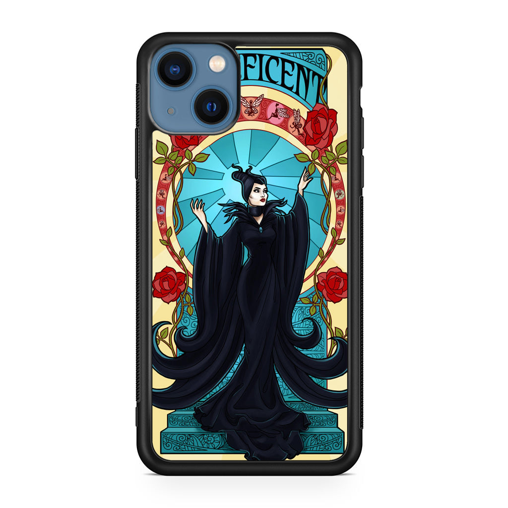 Maleficent With Flower iPhone 13 / 13 mini Case