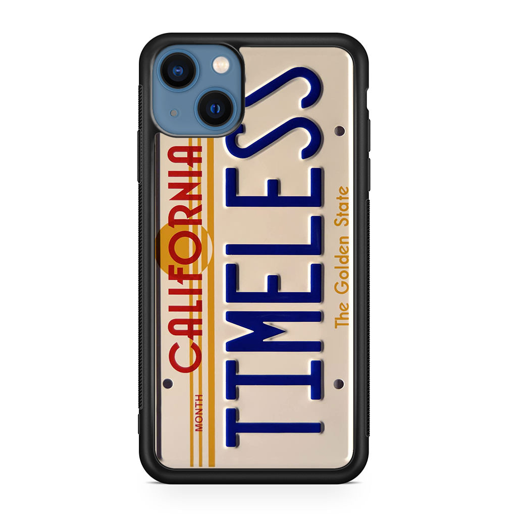 Back to the Future License Plate Timeless iPhone 13 / 13 mini Case