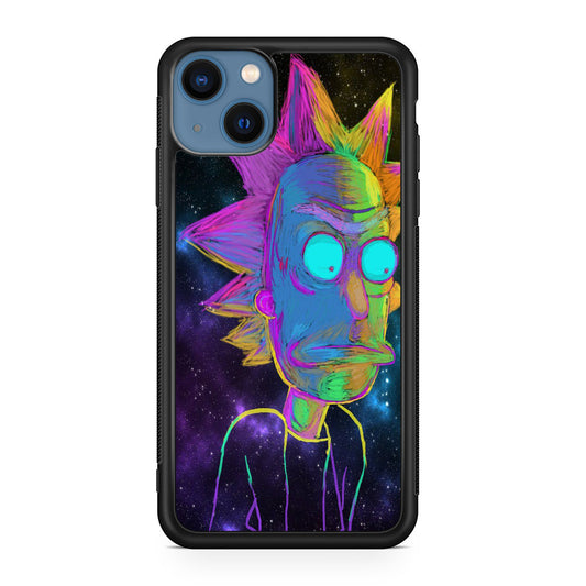 Rick Colorful Crayon Space iPhone 13 / 13 mini Case