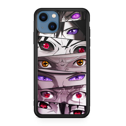 The Powerful Eyes on Naruto iPhone 13 / 13 mini Case