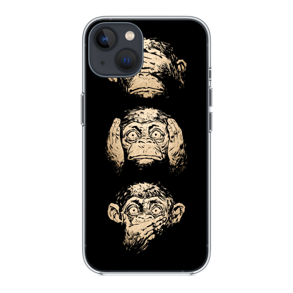 3 Wise Monkey iPhone 13 / 13 mini Case