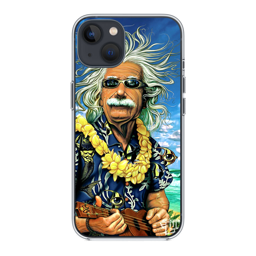 Albert Enstein On Vacation iPhone 13 / 13 mini Case