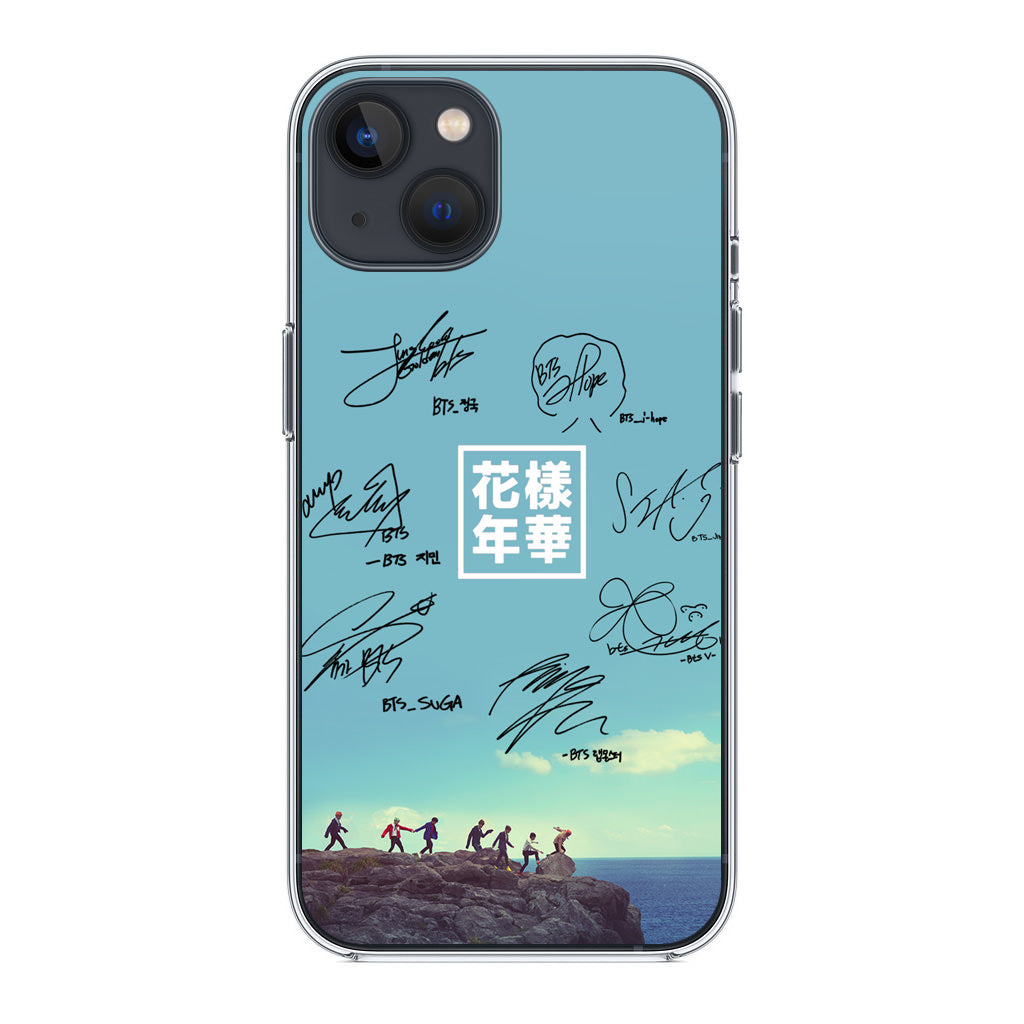 BTS Signature iPhone 13 / 13 mini Case