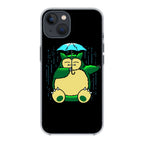 Cute Snorlax Umbrella iPhone 13 / 13 mini Case
