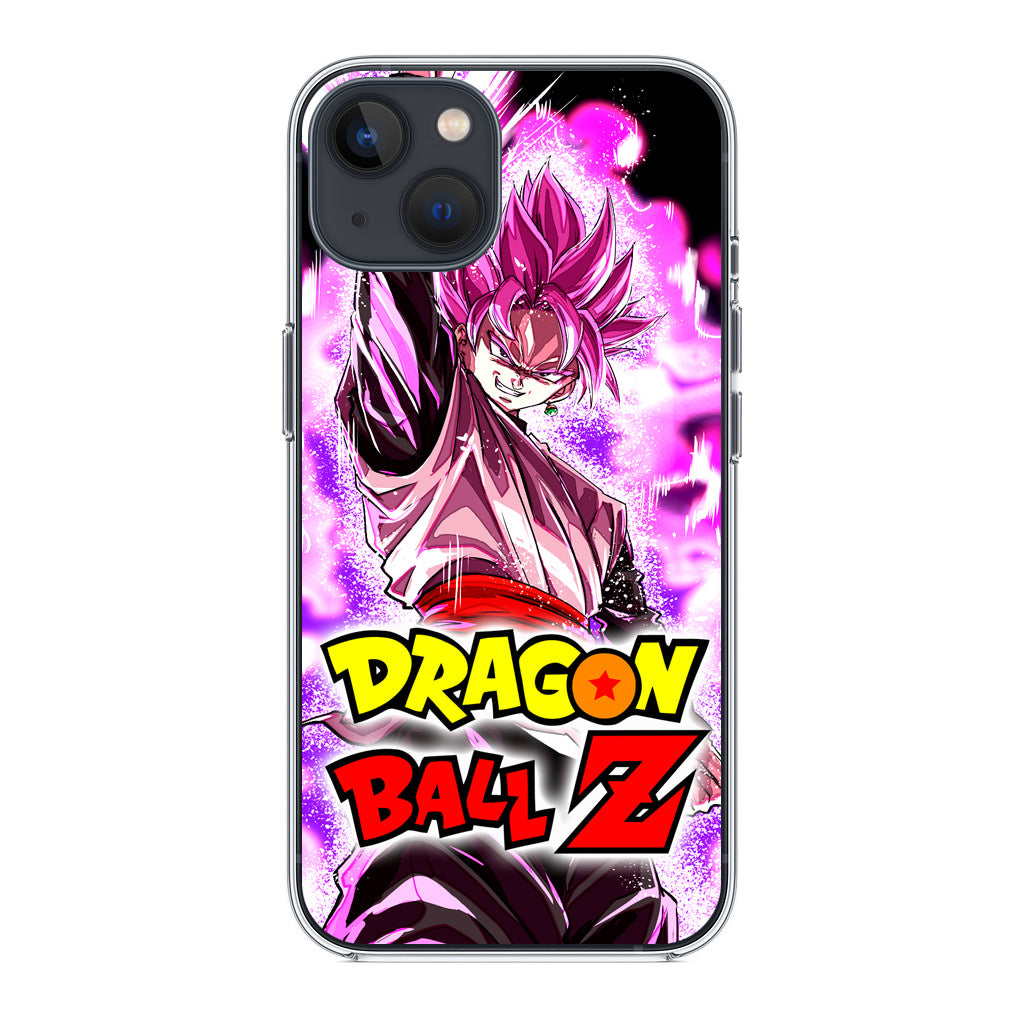 Dragon Ball Z Son Goku Black Rose Saiyan iPhone 13 / 13 mini Case