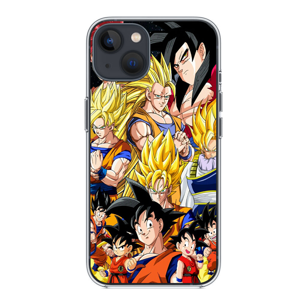 Dragon Ball Z Son Goku Transformation iPhone 13 / 13 mini Case