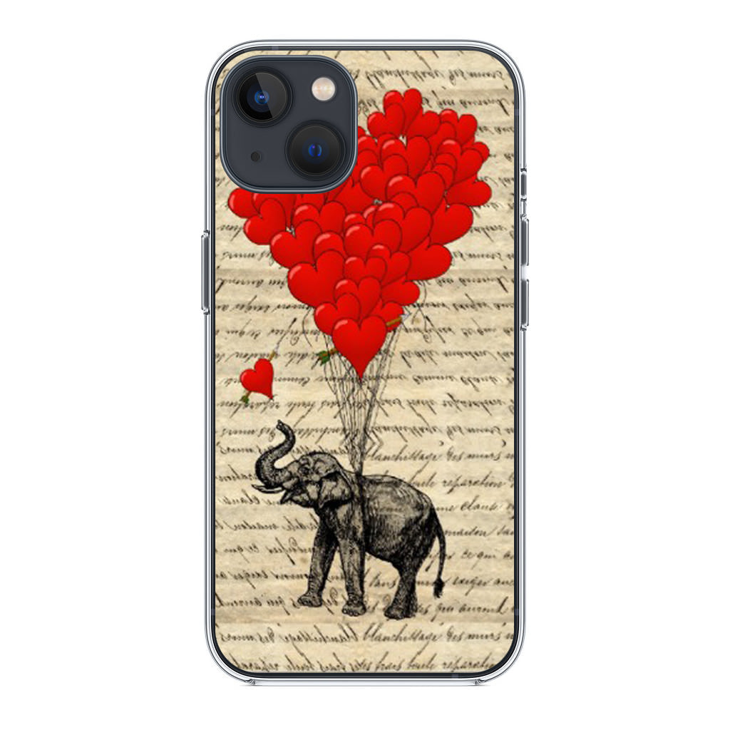 Elephant And Heart iPhone 13 / 13 mini Case