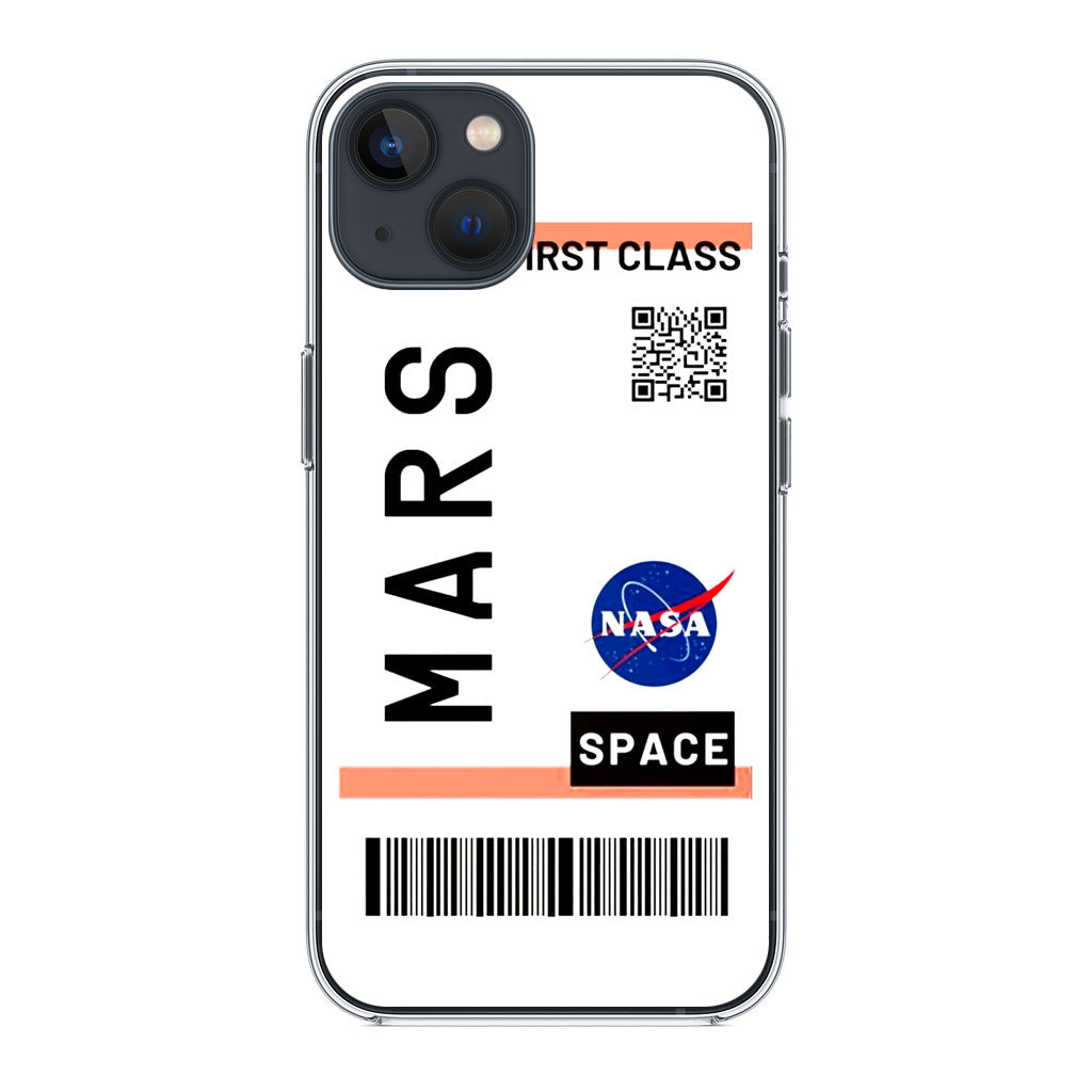 First Class Ticket To Mars iPhone 13 / 13 mini Case