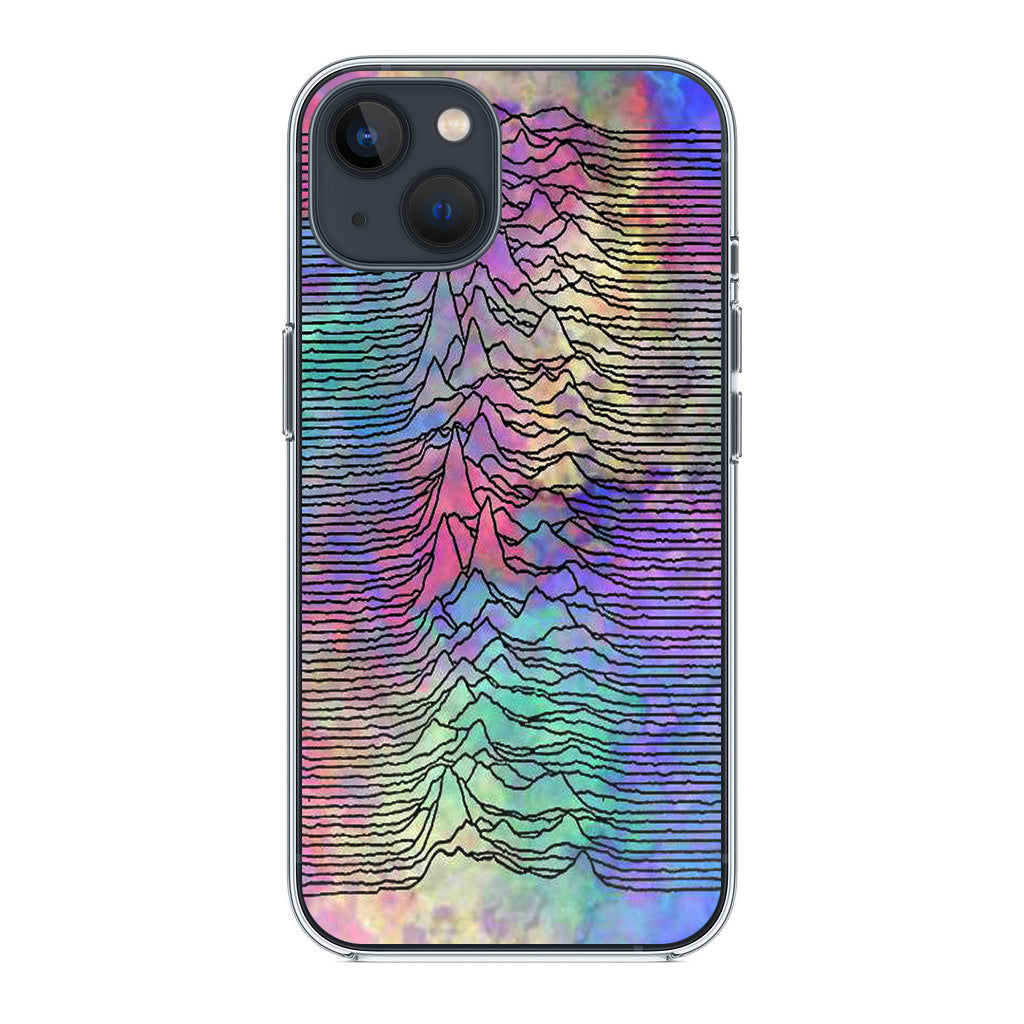 Joy Division Unknown Pleasures Colorful iPhone 13 / 13 mini Case