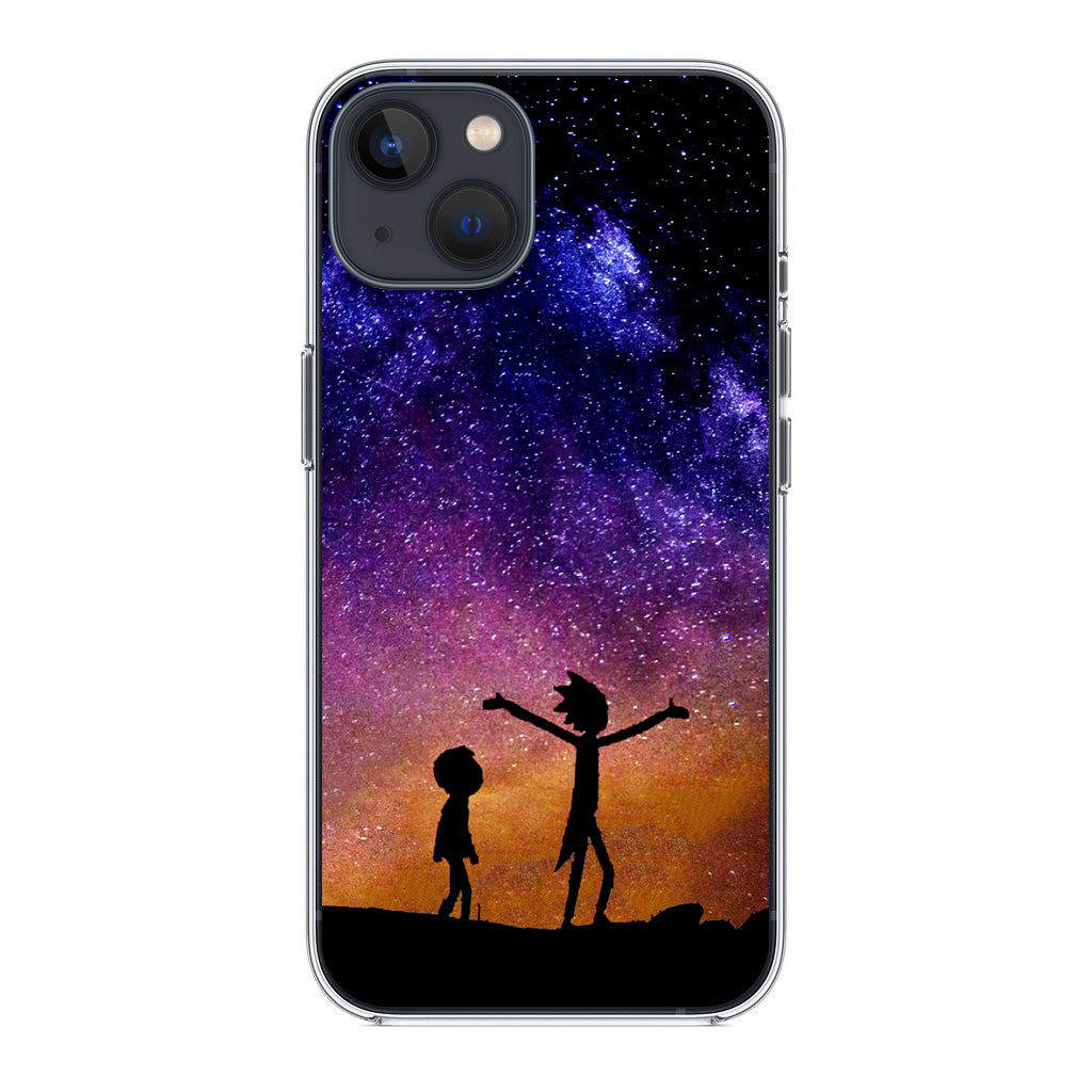 Rick And Morty Space Nebula iPhone 13 / 13 mini Case