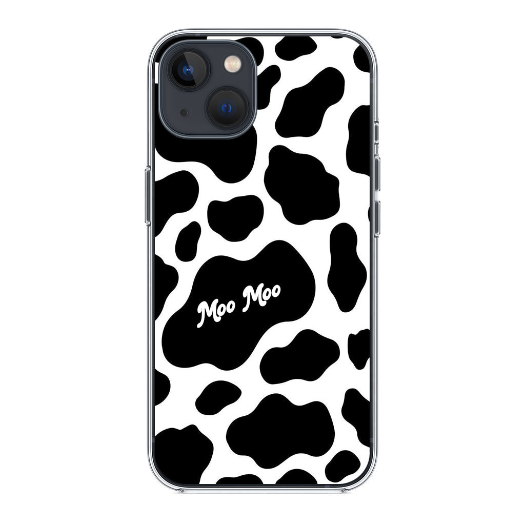 Moo Moo Pattern iPhone 13 / 13 mini Case