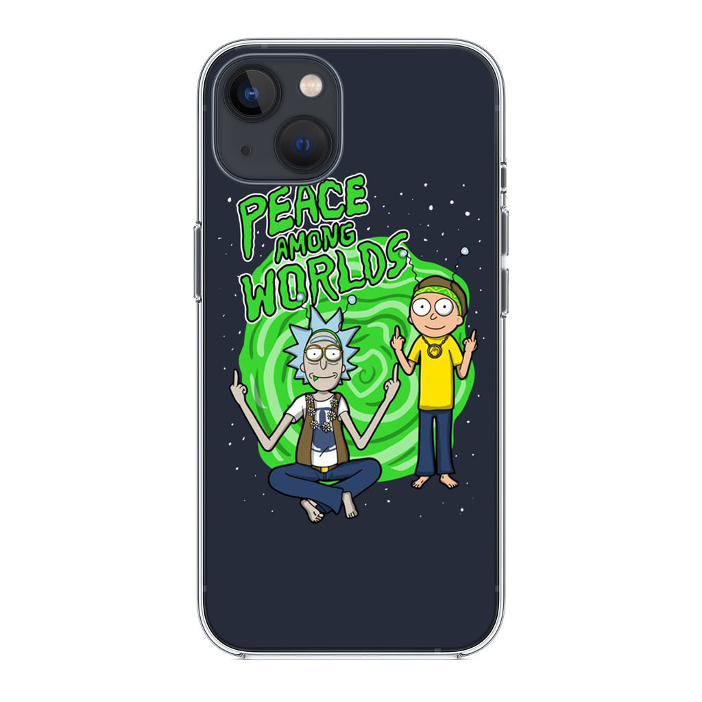 Rick And Morty Peace Among Worlds iPhone 13 / 13 mini Case