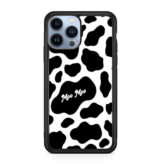 Moo Moo Pattern iPhone 13 Pro / 13 Pro Max Case