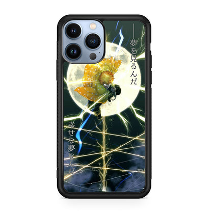 Zenitsu Demon Slayer iPhone 13 Pro / 13 Pro Max Case