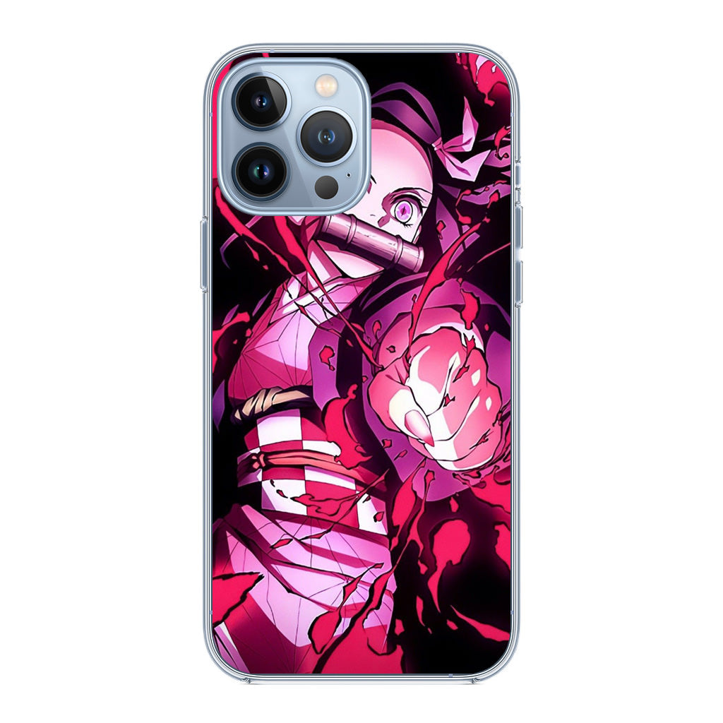 Nezuk0  Blood Demon Art iPhone 13 Pro / 13 Pro Max Case