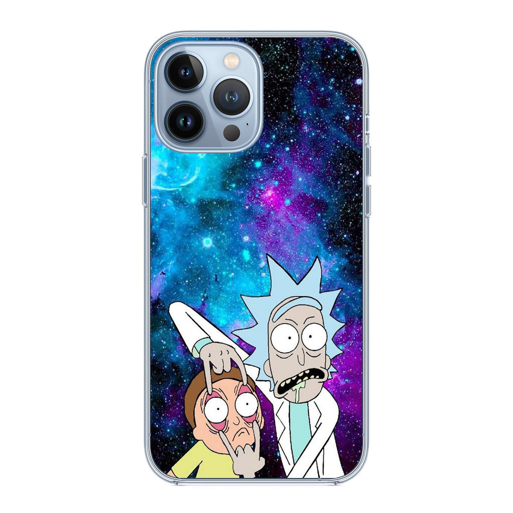 Rick And Morty Open Your Eyes iPhone 13 Pro / 13 Pro Max Case