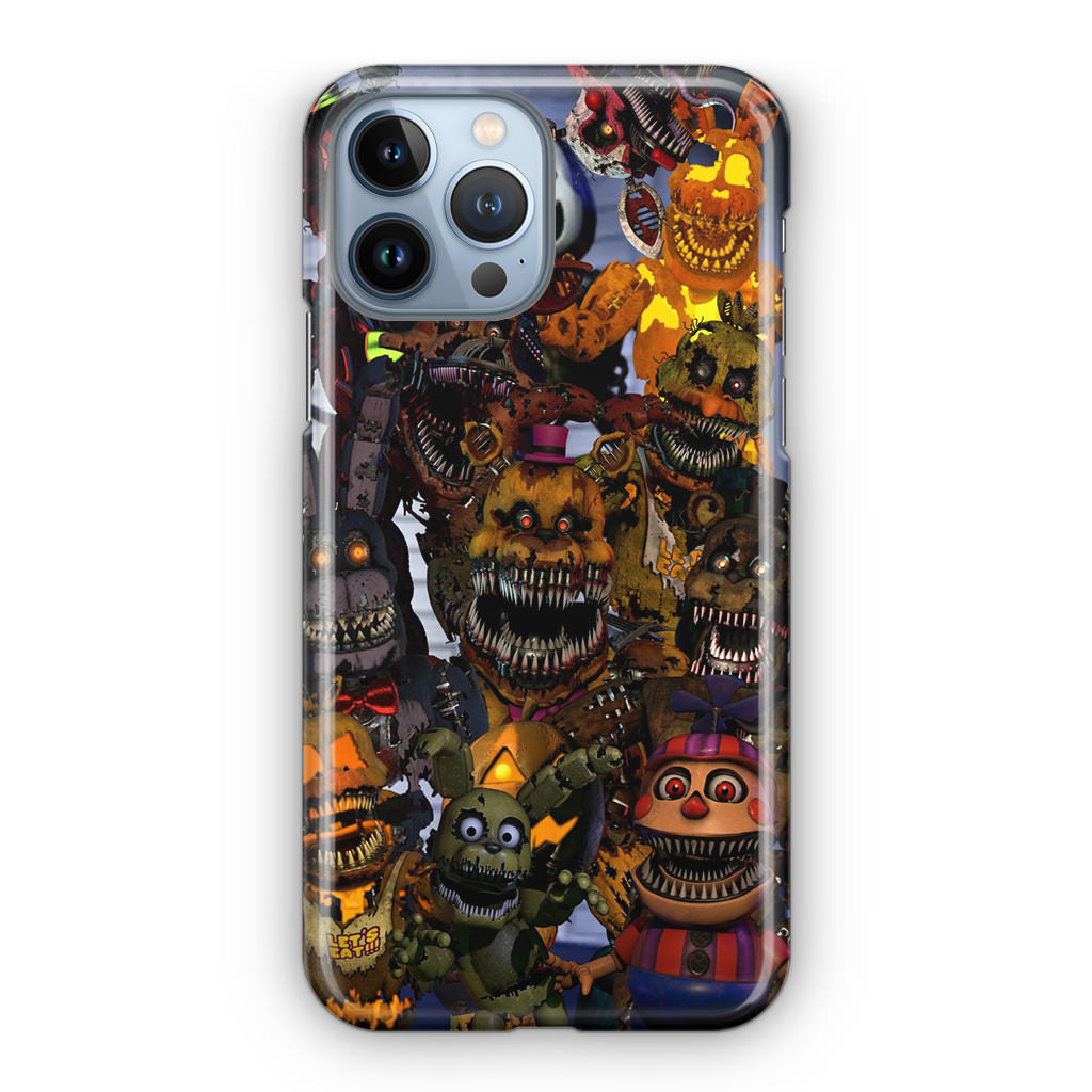 Five Nights at Freddy's Scary Characters iPhone 13 Pro / 13 Pro Max Case